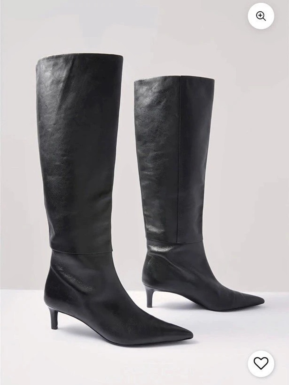 NWT - Seychelles Rose Pointed Toe Leather Boots in Black US 8.5